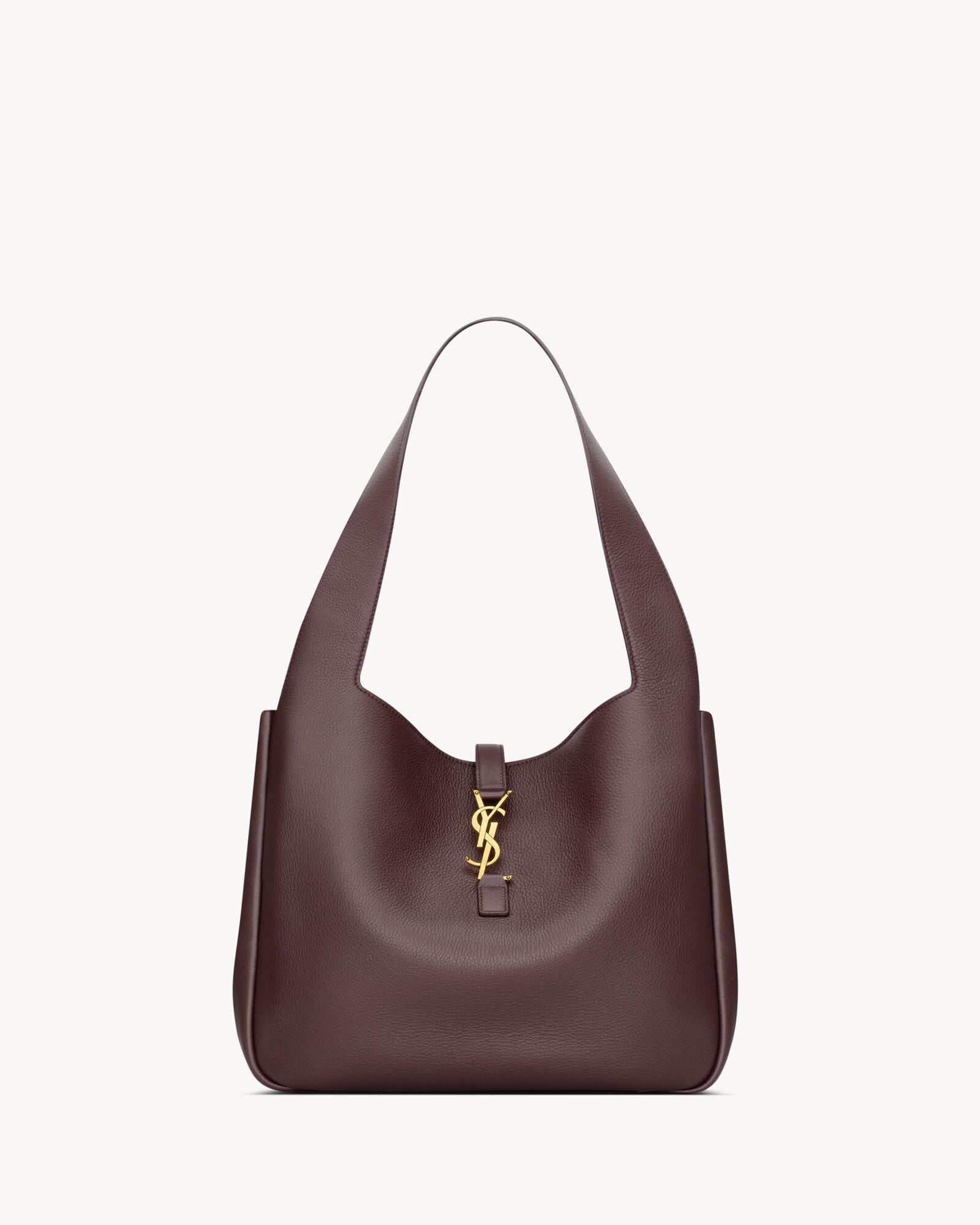 Le 5 À 7 bea in grained leather raisin